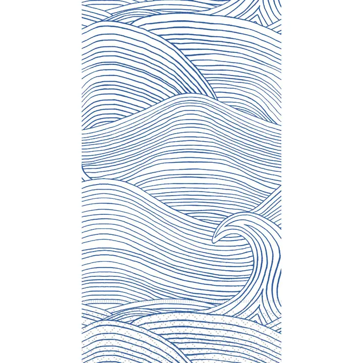 Paper Guest Towels Pack/20 Wind Waves