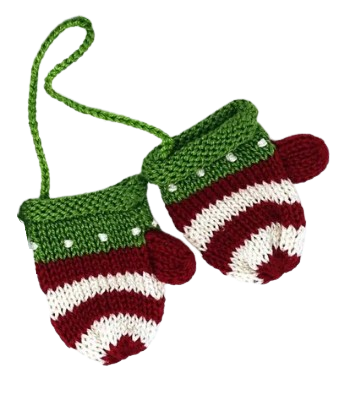 Pair of Mittens Ornaments VI