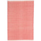 Herringbone Coral Woven Cotton Rug 2x3