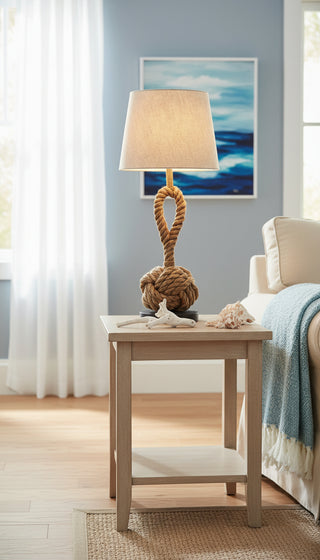 Rope Table Lamp
