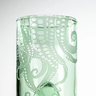 Upcycled Oscar Octopus 12oz Repurposed Tumbler | Set of 4
