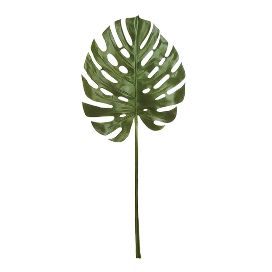 Monstera Leaf Stem 49"
