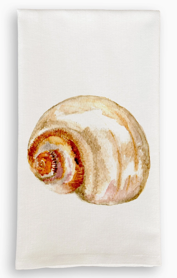 Nautilus Shell Dishtowel