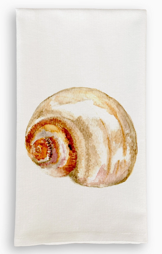 Nautilus Shell Dishtowel
