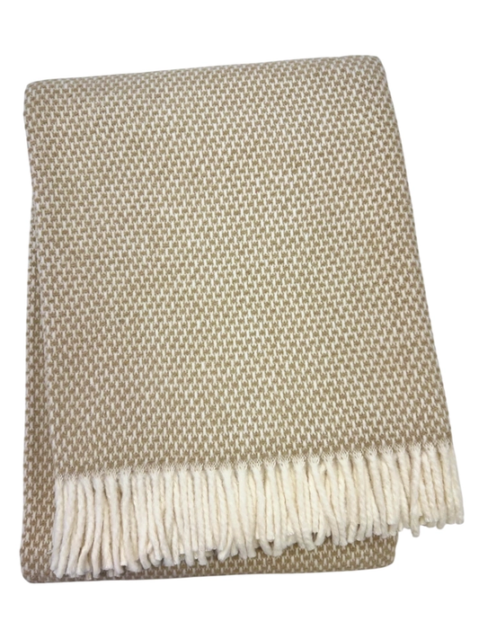 Grain of Rice Throw Cinnamon