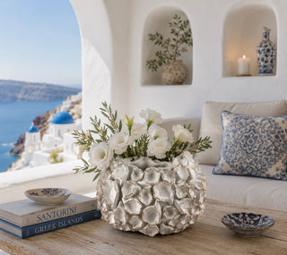 Sea Oyster Ceramic Vase
