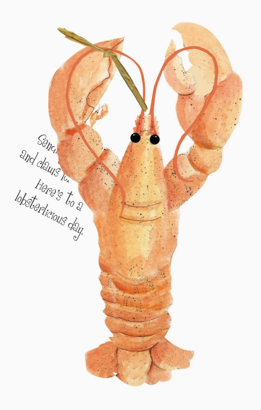 Lobster Greeting Card