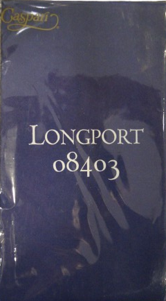 *CUSTOM* Longport 08403 Guest Napkin Set of 14 ***