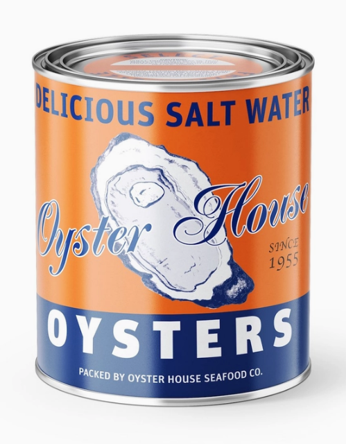 Vintage Oyster Style Candle - Oyster House