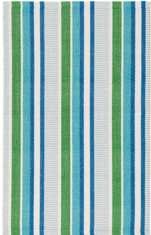 Always Greener Cobat/Green Indoor/Outdoor Rug 2x3