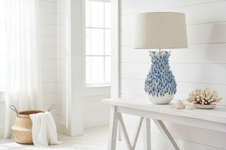 Blue Barnacle Original Ceramic Lamp
