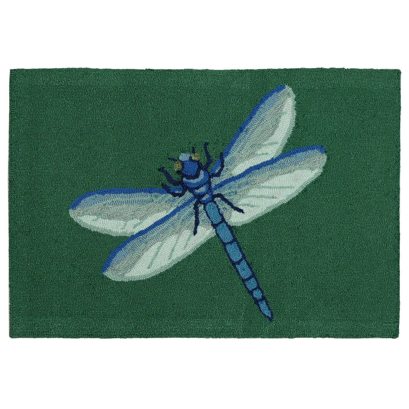 GARDEN DRAGONFLY GREEN	24"X36"