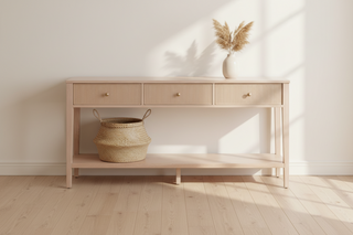 Highland 3 Drawer Console Table
