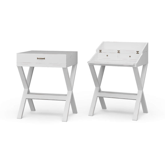 Conservatory Desk Architectural White (HRW)