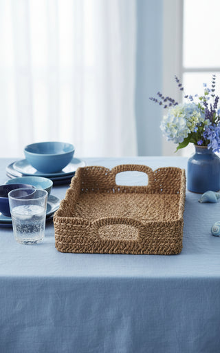 Decorative Braided Bankuan Tray
