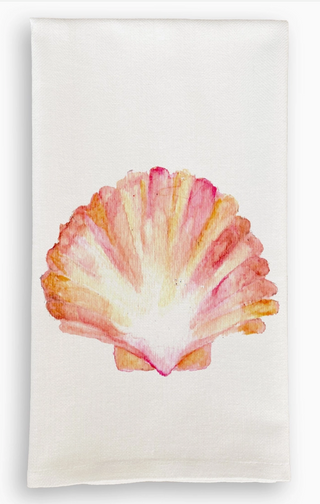 Scallop Shell Dishtowel
