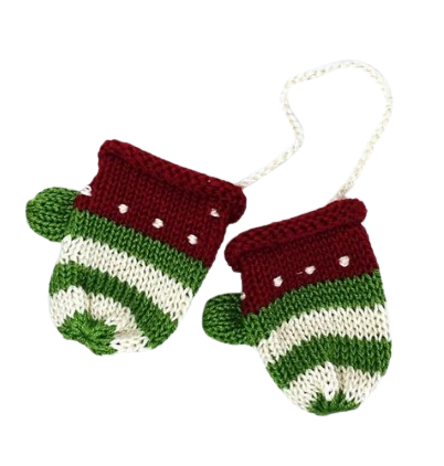 Pair of Mittens Ornaments III