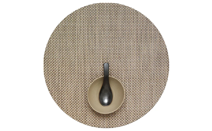Basketweave Tablemat - Round 15" - Online Only