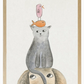 Watercolor Stack of Animals - Online Only