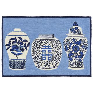 Ginger Jars Blue   24" x 36"
