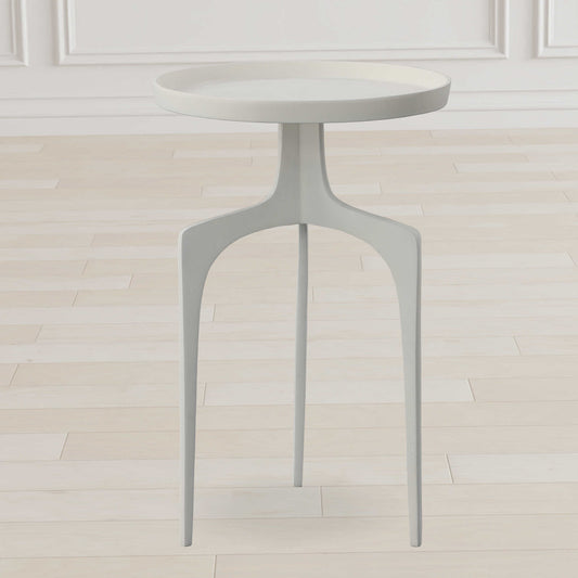 Kenna Accent Table White
