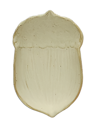 Stoneware Squirrel/Acorn/Pumpkin Shaped Dish   Acorn
