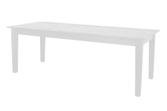 Provence Farm Table, White, 72"