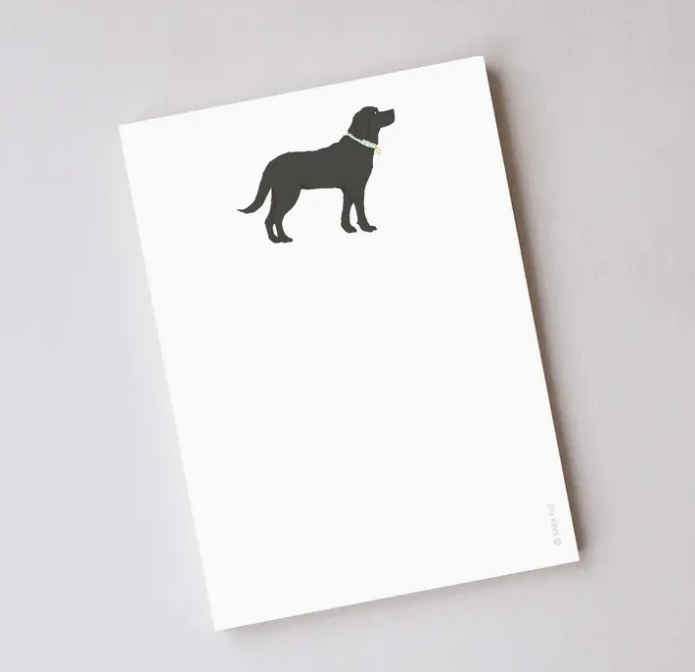 Black Pup Notepad