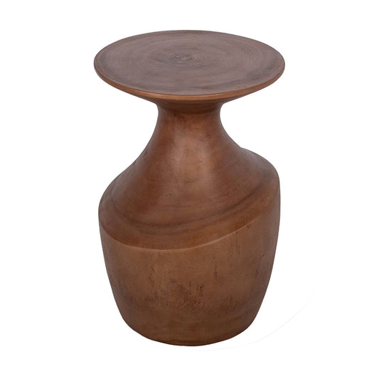 Indigo Road by Egypt Sherrod Allura Carved Wood Side Table, Brown