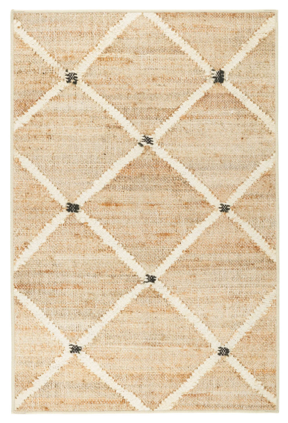 Kali Machine Washable Rug - Natural - 2' x 3'