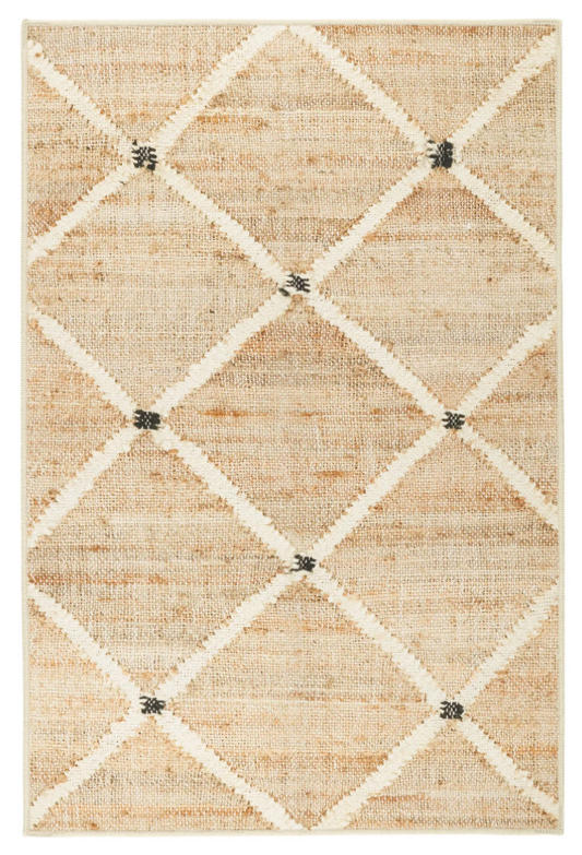 Kali Machine Washable Rug - Natural - 2' x 3'