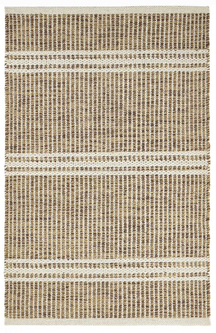 Malta Natural Woven Wool Rug 2x3