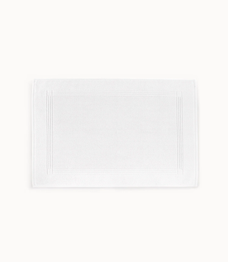 Jubilee Textured Bath Mat   White
