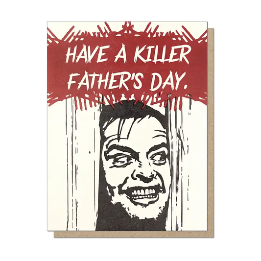 Killer Father's Day Greeting Card