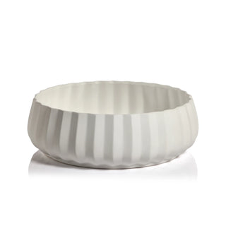 Catalina Ceramic Bowl   White   Large
