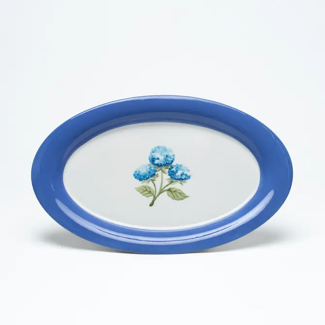 Serving Piece - Hydrangea