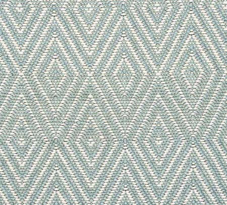 Diamond Light Blue/Ivory Indoor/Outdoor Rug 2x3