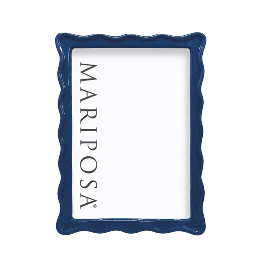 Wavy Blue 5x7 Frame