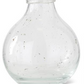 TEXTURED HANDBLOWN GLASS BOTTLE - Medium