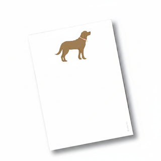 Chocolate Pup Notepad
