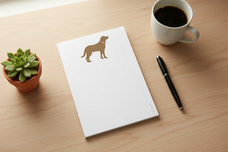 Chocolate Pup Notepad

