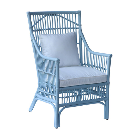 Winston II Rattan Highback Dining Arm Chair