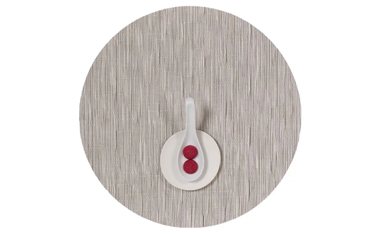 Bamboo Tablemat - Round 15" - Online Only