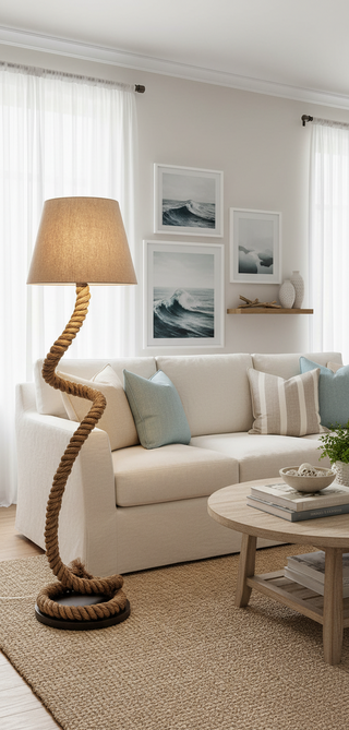 Rope Floor Lamp
