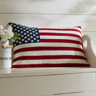 Old Glory Pillow 16" x 24"
