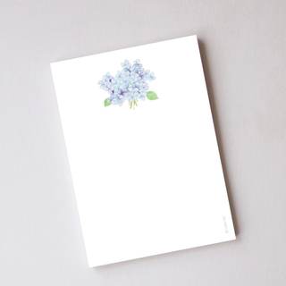 Hydrangea Bloom Notepad
