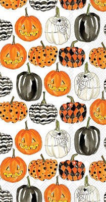 PUMPKIN PATTERN GUEST TOWEL