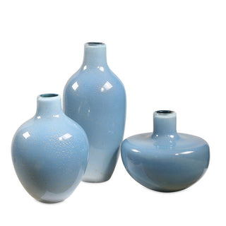 Celestial Frost Vases   Set of 3
