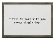 Frame with Easel and Saying V