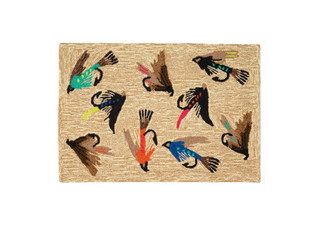 Bright Flies Multi Rug 24" x 36"
